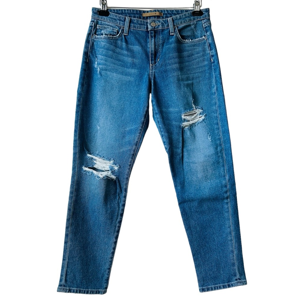 Joe’s Boyfriend Slim Crop Distressed Jeans Size 26
